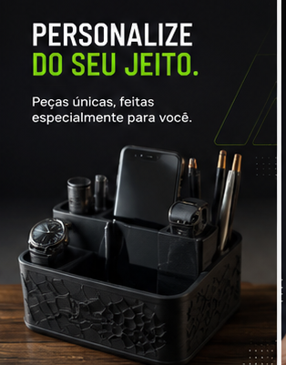 Organizador de mesa impresso em 3D